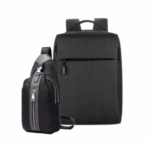 KBToyz Biometric Back Pack Sling Bag Combo
