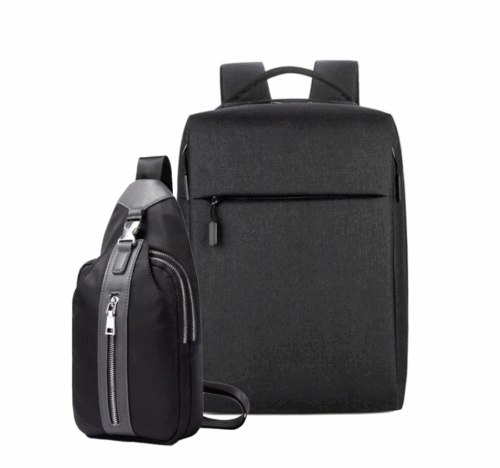 KBToyz Biometric Back Pack Sling Bag Combo